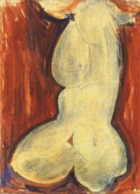 Amedeo Modigliani Caryatid Sweden oil painting art